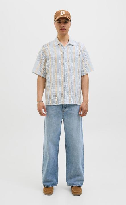 Produktbild Jack & Jones Jorbellagio Crochet Shirt Ss Sn (XL)
