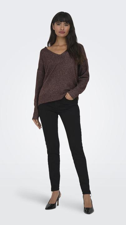 Actual product image Only V-neck knit jumper (S)