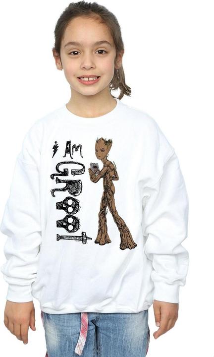 Produktbild Universal Textiles I Am Teenage Groot Sweatshirt Mädchen (152, 158)