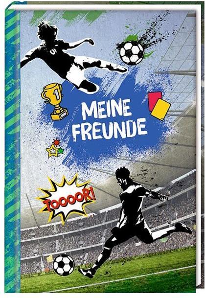 Produktbild Freundebuch - Fussball - Meine Freunde (Deutsch, Felix Möller, 2020)