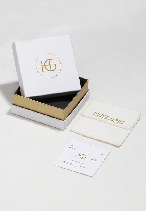 Produktbild Haze & Glory Ohrringe Perlen Ohrstecker - La Pearl 925 Silber (925er Sterling Silber)