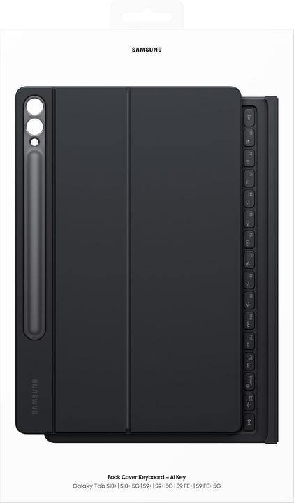 Produktbild Samsung Galaxy Book Cover Keyboard mit AI (CH, Galaxy Tab S9+, Galaxy Tab S9 FE+, Galaxy Tab S10+)