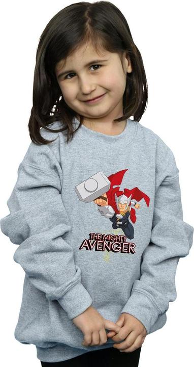 Image du produit - Sweat THOR THE MIGHTY AVENGER - Fille (116)