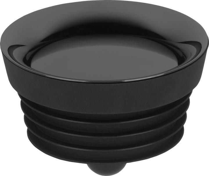 Produktbild WMF Wasserkaraffe 1l Glaskaraffe Karaffe Basic Kippdeckel schwarz (1 l)