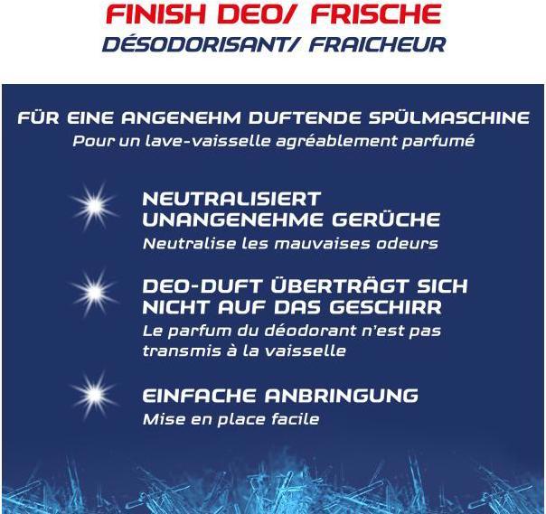 Actual product image Finish Odour stop (Liquid, 60 Washing cycles)