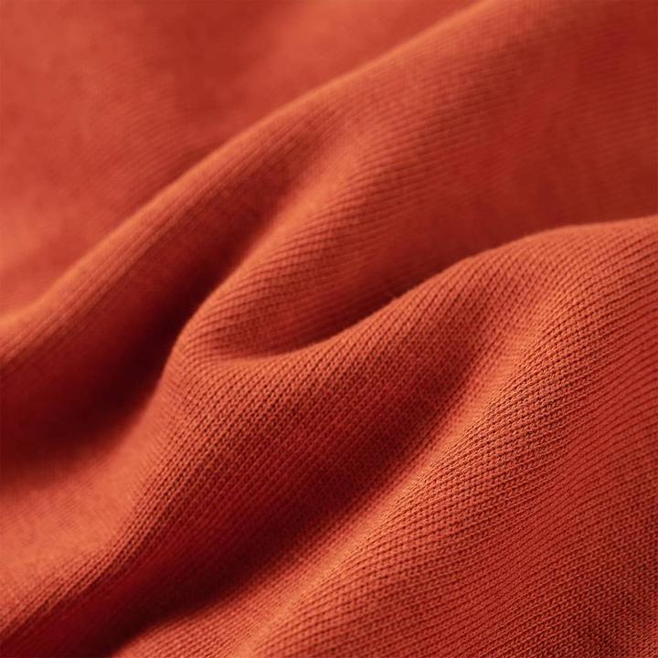 Actual product image VidaXL Children's sweatshirt rust brown 104,Material: 92 % cotton. 8 (104)
