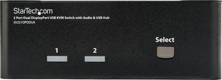 Produktbild StarTech 2 Port Dual DisplayPort USB KVM Switch