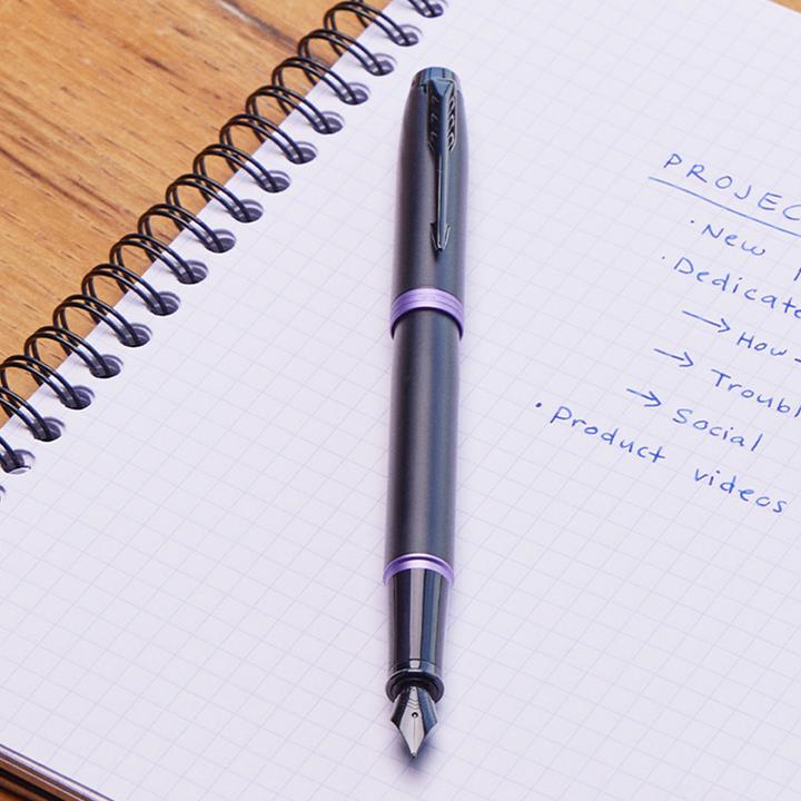 Immagine prodotto Parker Pen PARKER biros IM Anelli Vibranti Viola PVD M Nero (Viola)