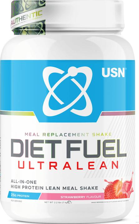 Actual product image USN Diet Fuel (Strawberry, 1 pcs., 1000 g)