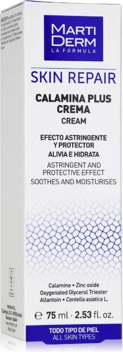 Actual product image Martiderm Calamina Plus Crema 75 ml (75 ml, Day cream)