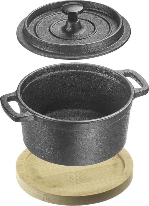Actual product image Westmark Cast iron pot with lid Tapas and Friends, 250ml (Frying pan)