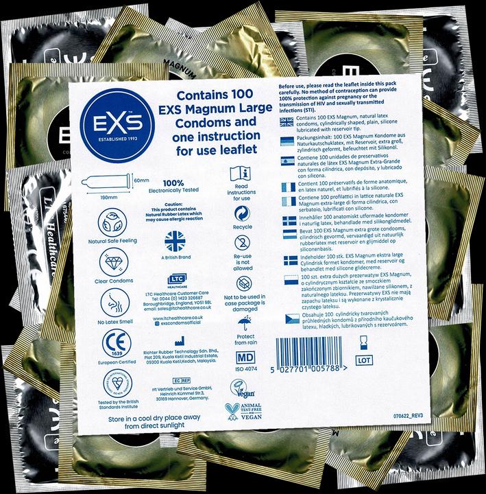 Actual product image EXS Magnum (100 pcs.)