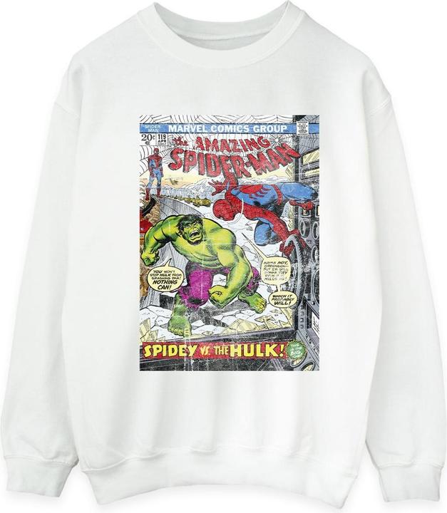 Image du produit - Sweat SPIDER-MAN VS HULK COVER - Homme (XL)