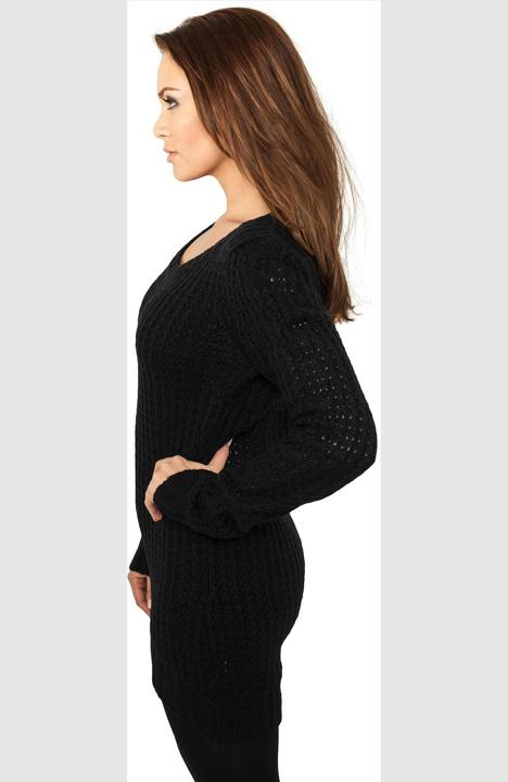 Produktbild Urban Classics Ladies Long Wideneck Sweater - 536 (XXL)