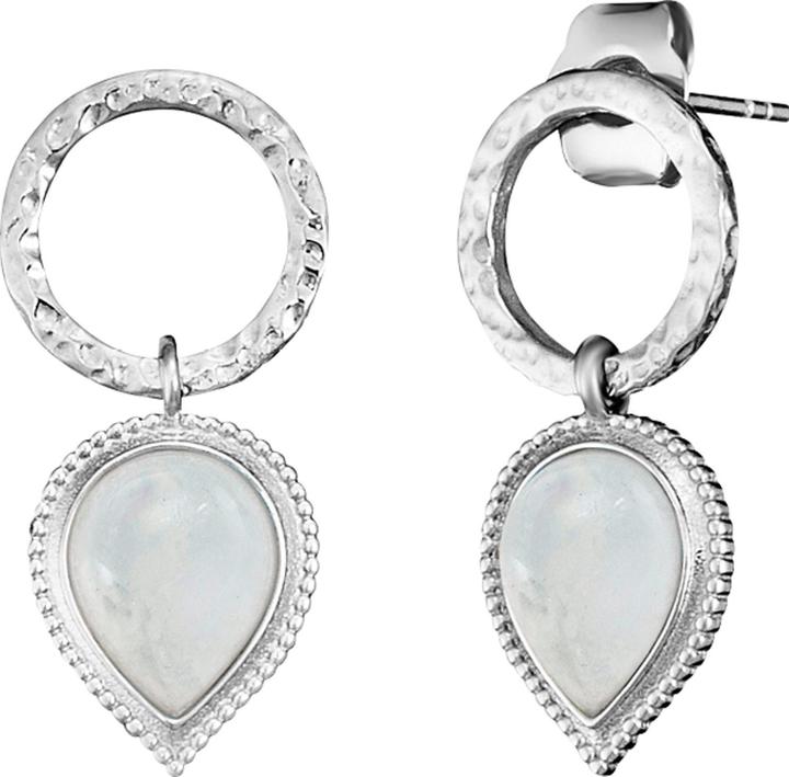 Produktbild Engelsrufer Silver earrings with moonstone Pure Drop ERE-PUREDROP-MO (L) (925er Silber)