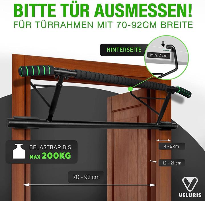 Actual product image Veluris Pull-up bar