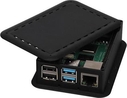 Produktbild Teko Gehäuse Für Raspberry Pi 4 - Schwarz