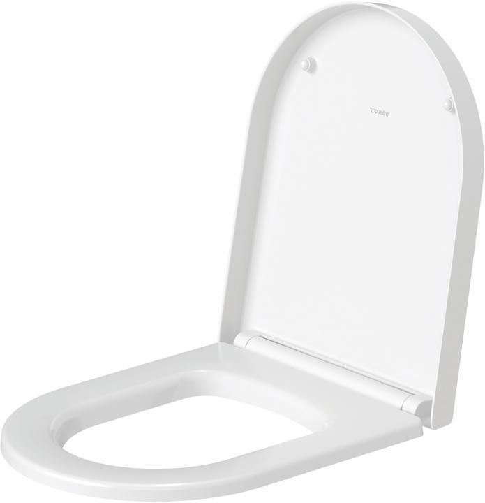 Produktbild Duravit WC-Sitz ME by Starck o Absenkautomatik weiss/weiss seidenmatt