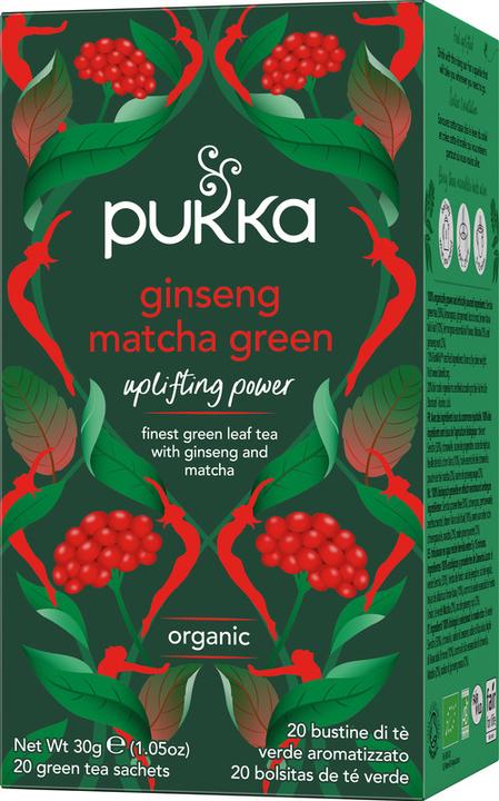 Immagine prodotto Pukka Ginseng Matcha Green (30 g)