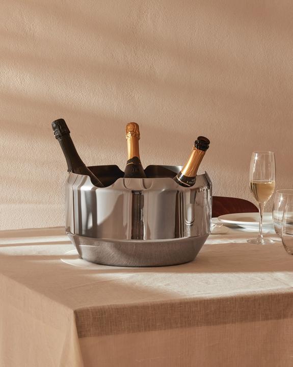 Actual product image Alessi Stainless steel bottle cooler
