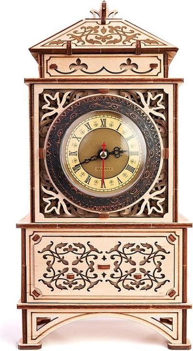 Produktbild Wood Trick Klassische Uhr - Standuhr - 3D Holzbausatz