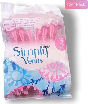 Actual product image Gillette Venus Disposable razor Simply Ven3
