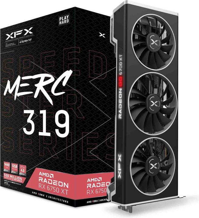 Immagine prodotto XFX Speedster Merc 319 Radeon RX 6750 XT (12 GB)
