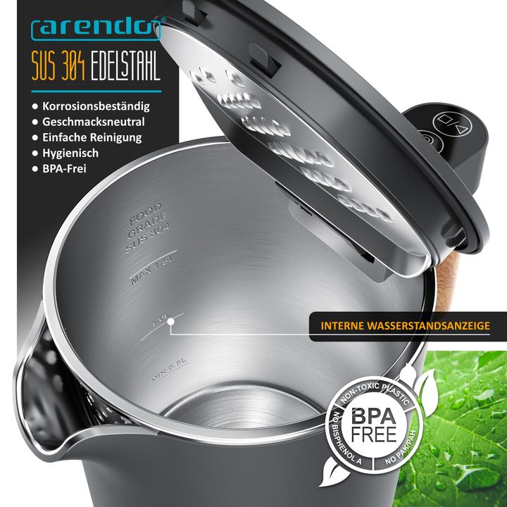 Image du produit Arendo Bouilloire électrique (1.50 l)
