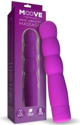 Produktbild Moover MOOVE Wave Massager 8 Funktionen Violett 200g