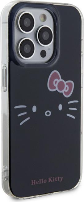 Immagine prodotto Hello Kitty HKHCP15LHKHLK Custodia rigida per iPhone 15 Pro 6.1" czarny/nero IML Kitty Face (Apple iPhone 15 Pro)