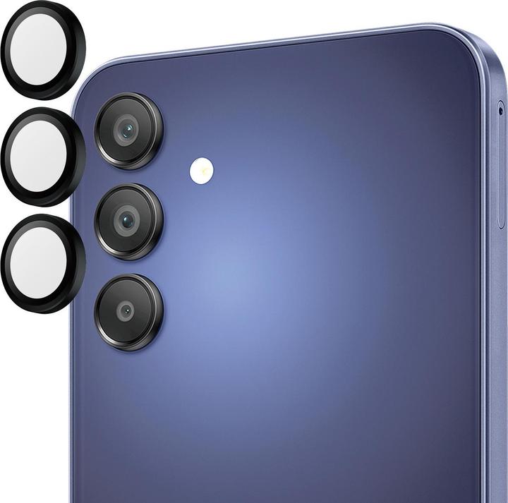 Actual product image PanzerGlass Hoops Camera Lens Protector (1 Piece, Samsung Galaxy A16, Samsung Galaxy A15, Samsung Galaxy A15 5G)