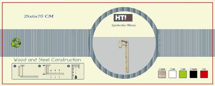 Actual product image HTI-Line Cloakroom