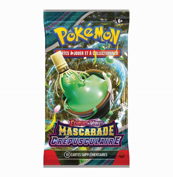 Produktbild Pokémon Pokemon Mascarade Crépusculaire Booster Pack (Französisch, Booster Pack)
