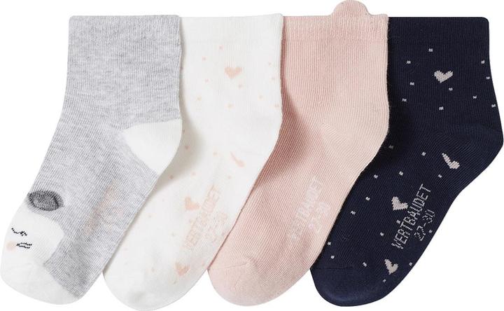 Produktbild Vertbaudet 4er-Pack Mädchen Socken Oeko Tex (4er Pack, 31, 34)