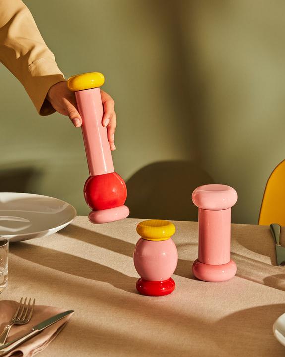 Produktbild Alessi Salz-/Pfeffermühle VALUES COLLECTION rot (Pfeffer)