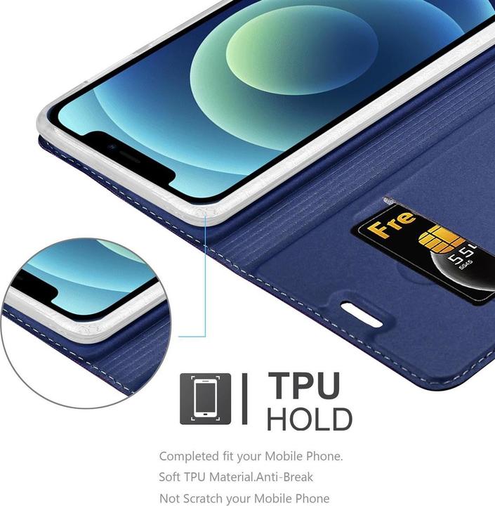Produktbild Cadorabo Book Classy Style Cover (Apple iPhone 12 mini)