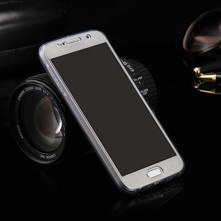 Produktbild König Design Sony Xperia Z3 Full Body 360 Silikon Schutzhülle Handyhülle Case Hülle Grau (Sony Xperia Z3)