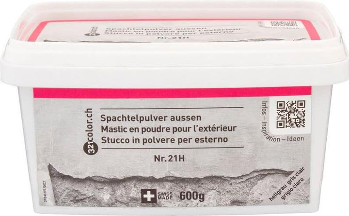 Stucco in polvere per esterno, 600g (600 g)