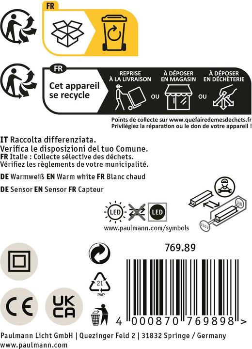 Image du produit Paulmann Aptare (4100 lm)