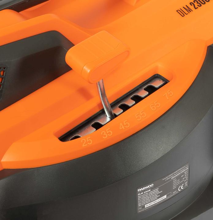Actual product image Daewoo Power Products Electric lawn mower (Electrical connection)