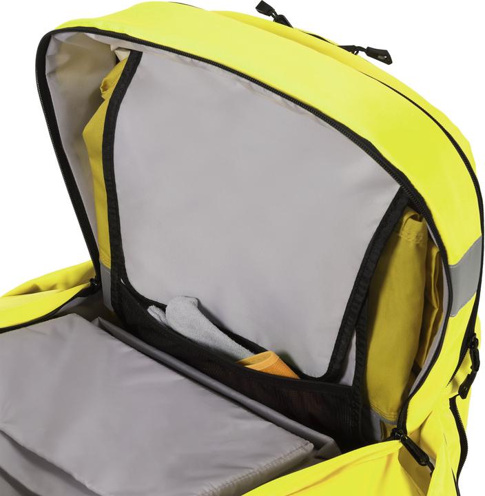 Actual product image Dicota Backpack Hi-Vis 32 - 38 litres - yellow (38 l)