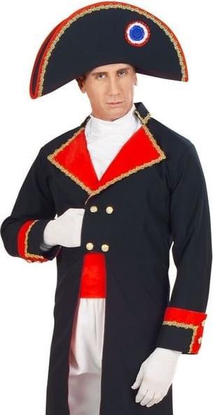 Actual product image Widmann Napoleon Bonaparte battle uniform with jacket, jabot, trousers, belt, boot covers, hat (M)