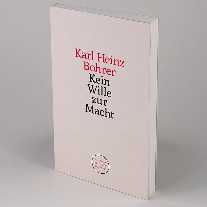 Immagine prodotto Kein Wille zur Macht (Tedesco, Karl Heinz Bohrer, 2020)