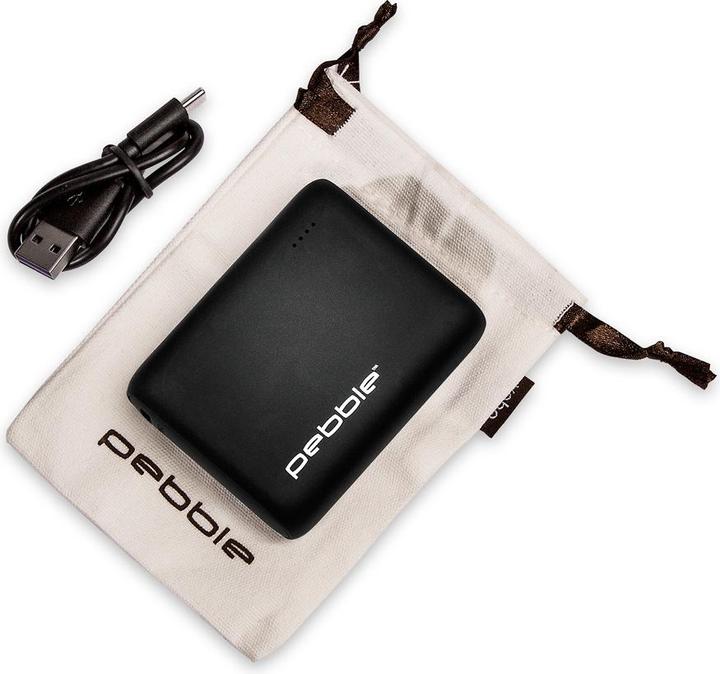 Produktbild veho Pebble PZ10 - Schwarz - Universal - Rechteck - Lithium Polymer (LiPo) - 10000 mA (10000 mAh, 12 W, 37 Wh)