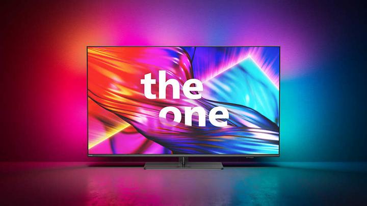 Productafbeelding Philips The One (55") 4K Ultra HD Smart TV Wi-Fi Antraciet, Grijs (55", LED, 4K, 2023)
