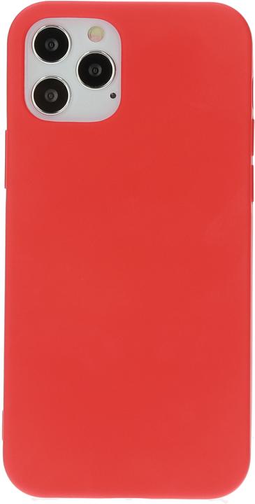 Image du produit Mobiparts Silicone Cover Apple iPhone 12/12 Pro Scarlet Red (Apple iPhone 12, Apple iPhone 12 Pro)