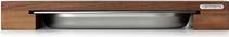 Immagine prodotto Continenta Tagliere in noce con cassetto in acciaio inox, 39x27x6 cm