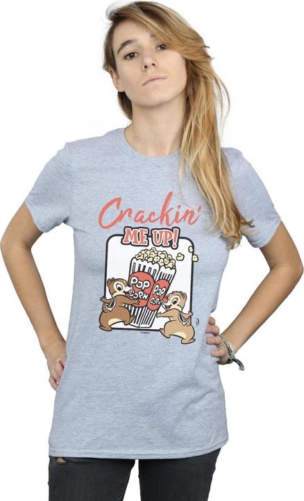 Immagine prodotto Disney Chip N Dale Crackin Me Up Maglietta Ampia Donna (S)