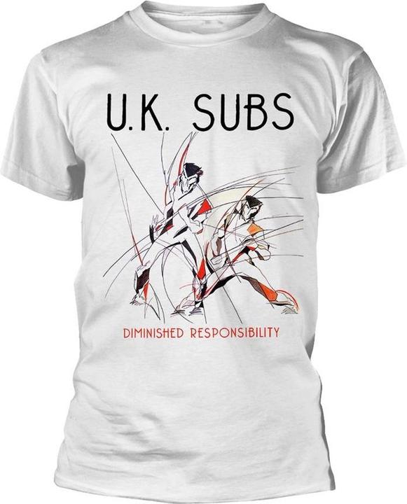 Actual product image UK Subs Unisex Adult Diminished Responsibility T-Shirt (M)