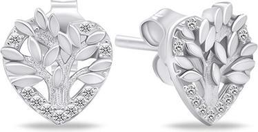 Produktbild Brilio Silver - Dazzling gold-plated butterfly earrings with zircons EA1057Y